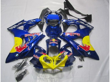 Gelb Blau Red Bull 09-14 S1000RR Motorrad Verkleidung