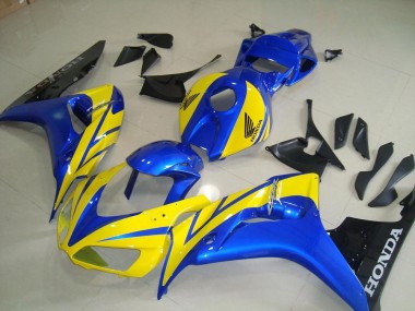 Gelb Blau Schwarz 06-07 CBR1000RR Motorrad Verkleidung