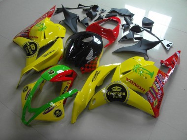 Gelb Corona Extra 09-12 CBR600RR Motorrad Verkleidung
