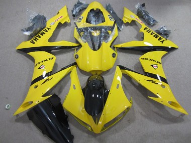 Gelb Dunlop 04-06 YZF R1 Motorrad Verkleidung