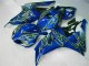 Gelb Flamme Blau 06-07 CBR1000RR Motorrad Verkleidung Gelb Flamme Blau 06-07 CBR1000RR Motorrad Verkleidung