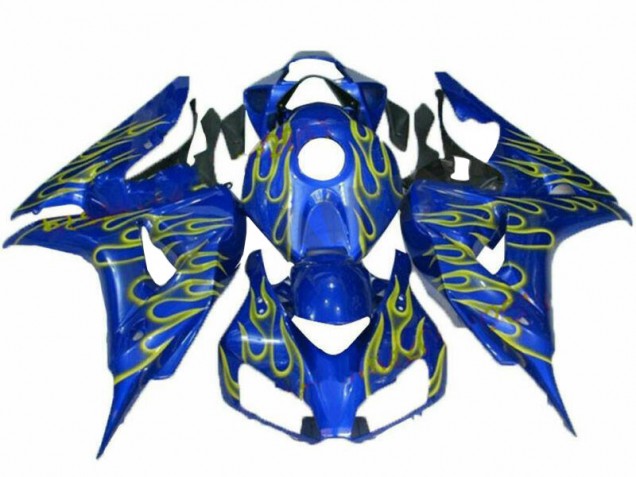 Gelb Flamme Blau 06-07 CBR1000RR Motorrad Verkleidung Gelb Flamme Blau 06-07 CBR1000RR Motorrad Verkleidung