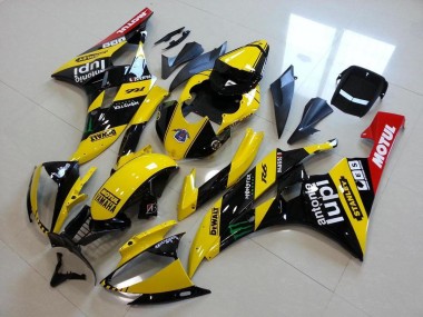 Gelb Monster Lupi 06-07 YZF R6 Motorrad Verkleidung