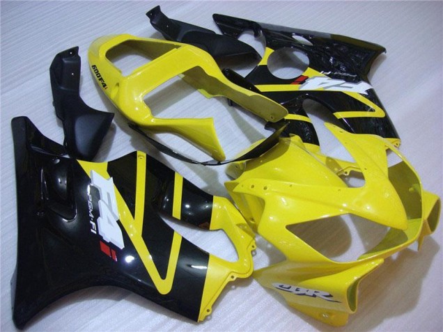 Gelb Schwarz 01-03 CBR600 F4i Motorrad Vollverkleidung Gelb Schwarz 01-03 CBR600 F4i Motorrad Vollverkleidung