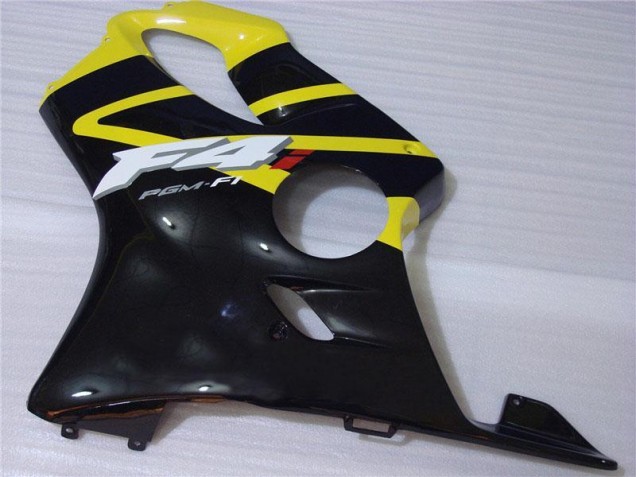 Gelb Schwarz 01-03 CBR600 F4i Motorrad Vollverkleidung Gelb Schwarz 01-03 CBR600 F4i Motorrad Vollverkleidung