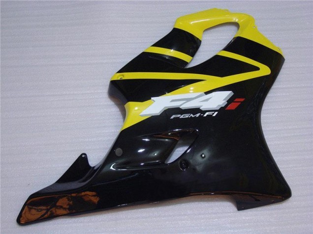 Gelb Schwarz 01-03 CBR600 F4i Motorrad Vollverkleidung Gelb Schwarz 01-03 CBR600 F4i Motorrad Vollverkleidung