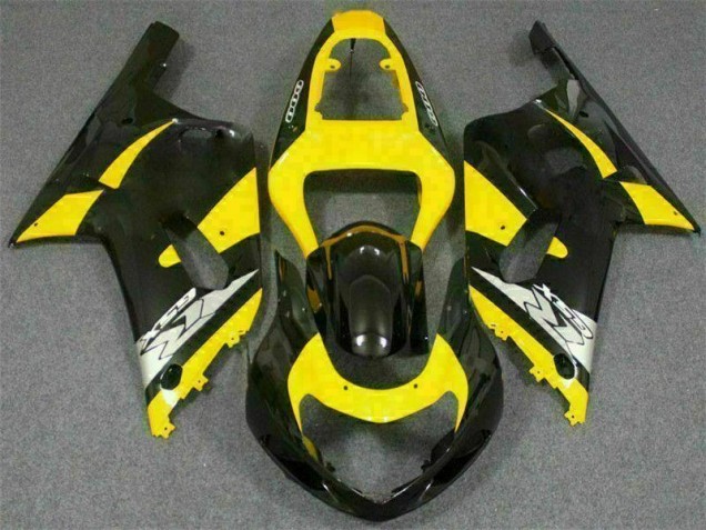 Gelb Schwarz 01-03 GSXR 600/750 Motorrad Verkleidung