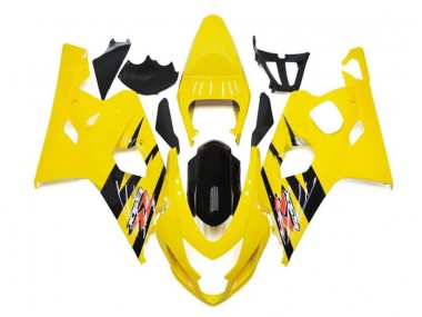 Gelb Schwarz 04-05 GSXR 600/750 Motorrad Verkleidung