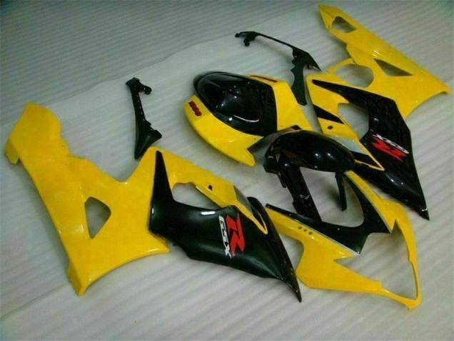 Gelb Schwarz 05-06 GSXR 1000 Motorrad Verkleidung Gelb Schwarz 05-06 GSXR 1000 Motorrad Verkleidung