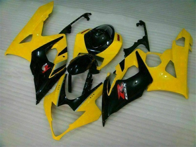 Gelb Schwarz 05-06 GSXR 1000 Motorrad Verkleidung Gelb Schwarz 05-06 GSXR 1000 Motorrad Verkleidung