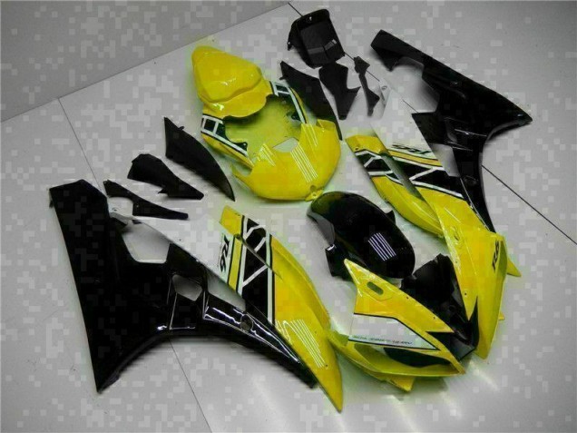 Gelb Schwarz 06-07 YZF R6 Motorrad Vollverkleidung Gelb Schwarz 06-07 YZF R6 Motorrad Vollverkleidung