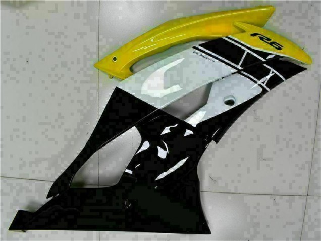 Gelb Schwarz 08-16 YZF R6 Motorrad Vollverkleidung Gelb Schwarz 08-16 YZF R6 Motorrad Vollverkleidung