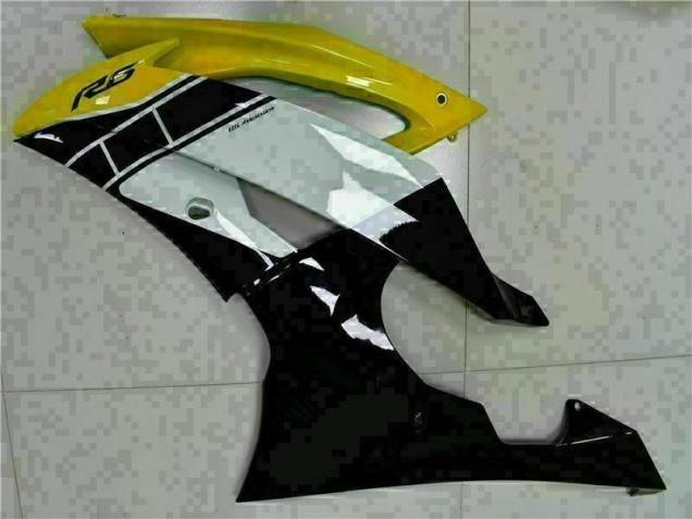 Gelb Schwarz 08-16 YZF R6 Motorrad Vollverkleidung Gelb Schwarz 08-16 YZF R6 Motorrad Vollverkleidung
