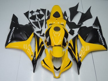 Gelb Schwarz 09-12 CBR600RR Motorrad Verkleidung