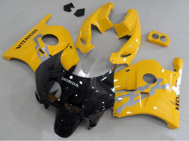 Gelb Schwarz 91-98 CBR250RR MC22 Motorrad Verkleidung Gelb Schwarz 91-98 CBR250RR MC22 Motorrad Verkleidung
