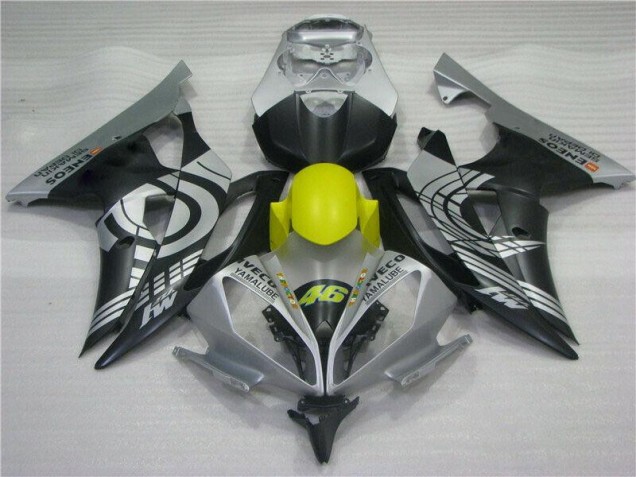 Gelb Schwarz Silber 08-16 YZF R6 Motorrad Verkleidung Gelb Schwarz Silber 08-16 YZF R6 Motorrad Verkleidung