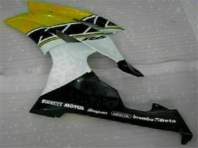 Gelb Weiß 08-16 YZF R6 Motorrad Verkleidung Gelb Weiß 08-16 YZF R6 Motorrad Verkleidung