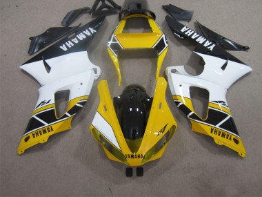 Gelb Weiß Schwarz 00-01 YZF R1 Motorrad Verkleidung