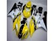 Gelb Weiß Schwarz 06-07 YZF R6 Motorrad Verkleidung Gelb Weiß Schwarz 06-07 YZF R6 Motorrad Verkleidung