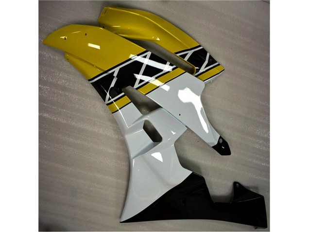 Gelb Weiß Schwarz 06-07 YZF R6 Motorrad Verkleidung Gelb Weiß Schwarz 06-07 YZF R6 Motorrad Verkleidung