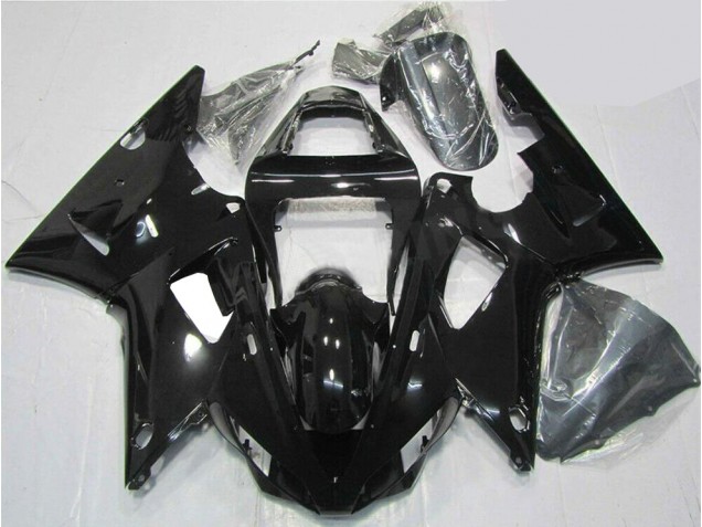Glänzend Schwarz 00-01 YZF R1 Motorrad Verkleidung