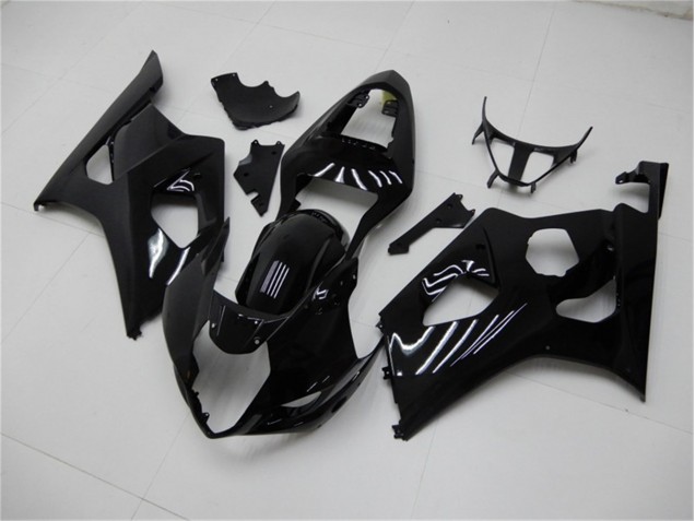 Glänzend Schwarz 03-04 GSXR 1000 Motorrad Verkleidungen Glänzend Schwarz 03-04 GSXR 1000 Motorrad Verkleidungen