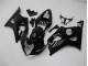 Glänzend Schwarz 03-04 GSXR 1000 Motorrad Verkleidungen Glänzend Schwarz 03-04 GSXR 1000 Motorrad Verkleidungen