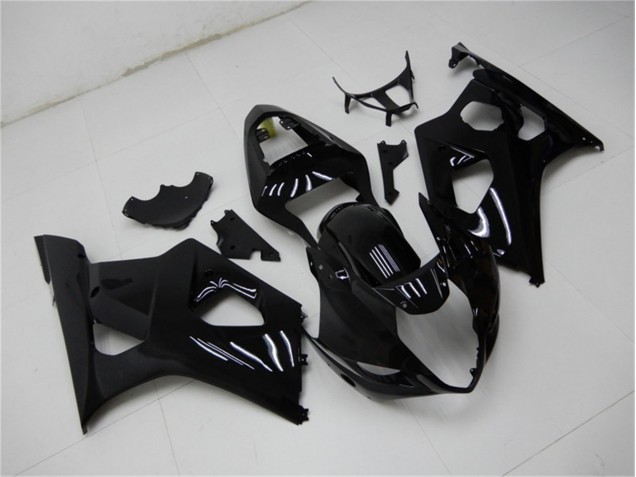 Glänzend Schwarz 03-04 GSXR 1000 Motorrad Verkleidungen Glänzend Schwarz 03-04 GSXR 1000 Motorrad Verkleidungen