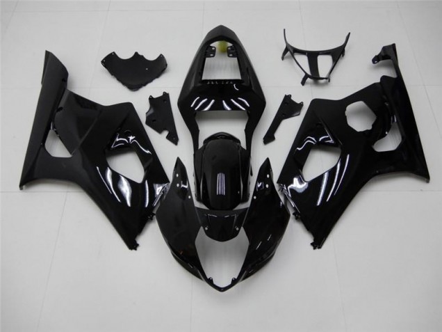 Glänzend Schwarz 03-04 GSXR 1000 Motorrad Verkleidungen Glänzend Schwarz 03-04 GSXR 1000 Motorrad Verkleidungen