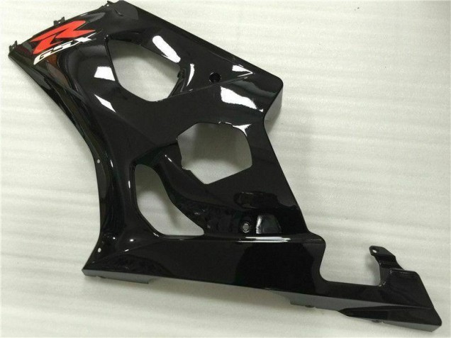 Glänzend Schwarz 03-04 GSXR 1000 Motorrad Vollverkleidung