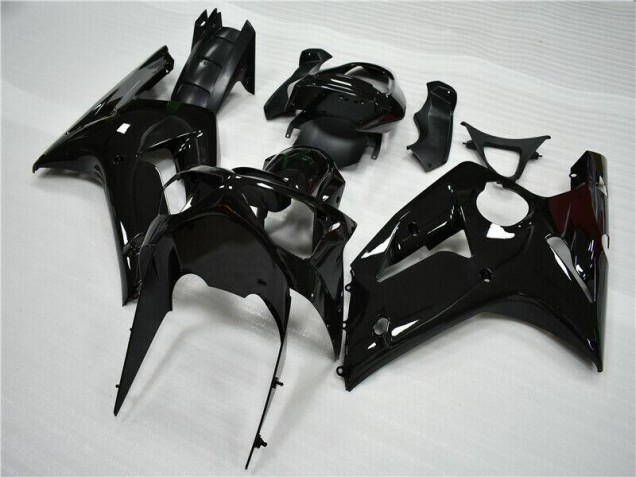 Glänzend Schwarz 03-04 ZX6R Motorrad Verkleidung