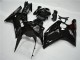 Glänzend Schwarz 03-04 ZX6R Motorrad Verkleidung
