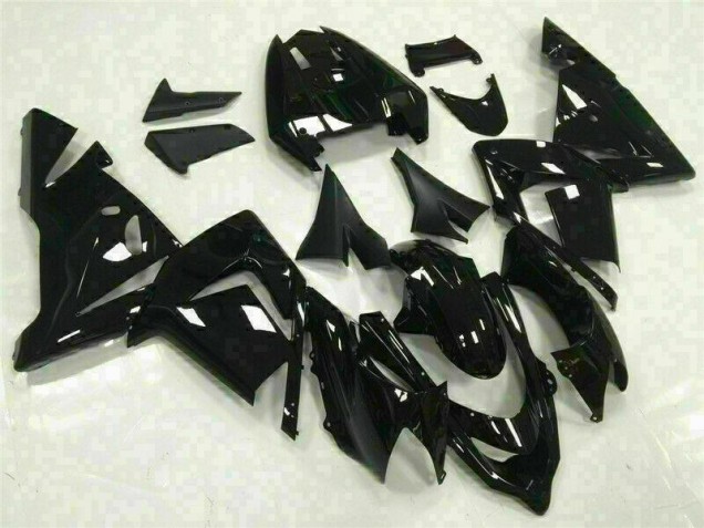 Glänzend Schwarz 03-05 ZX10R Motorrad Verkleidung Glänzend Schwarz 03-05 ZX10R Motorrad Verkleidung