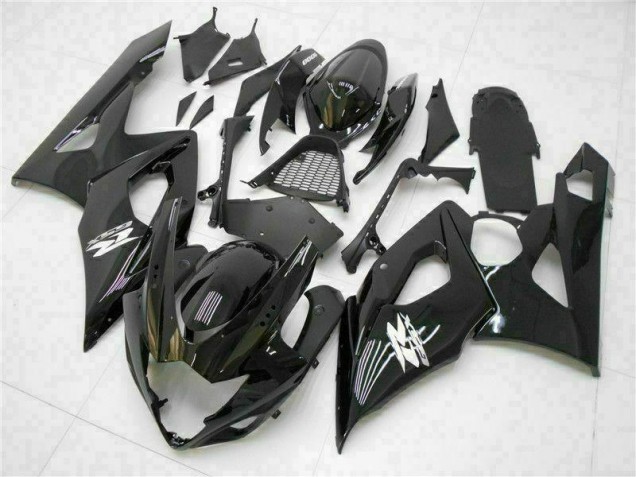 Glänzend Schwarz 05-06 GSXR 1000 Motorrad Verkleidungen