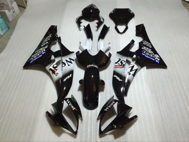 Glänzend Schwarz 06-07 YZF R6 Motorrad Verkleidung Glänzend Schwarz 06-07 YZF R6 Motorrad Verkleidung
