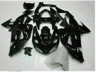 Glänzend Schwarz 06-07 ZX10R Motorrad Verkleidung