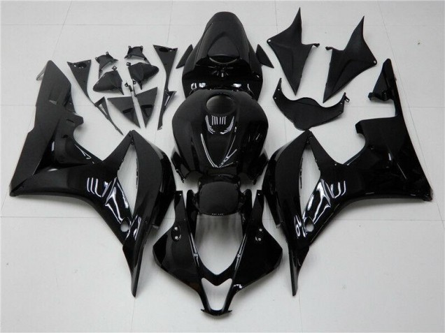 Glänzend Schwarz 07-08 CBR600RR Motorrad Verkleidung Glänzend Schwarz 07-08 CBR600RR Motorrad Verkleidung