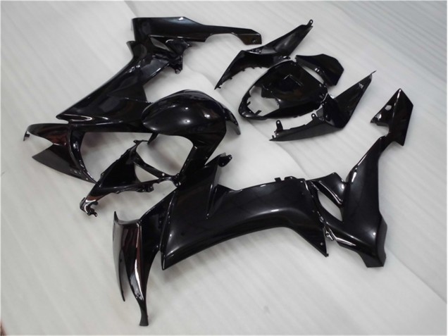 Glänzend Schwarz 08-10 ZX10R Motorrad Verkleidungen Glänzend Schwarz 08-10 ZX10R Motorrad Verkleidungen