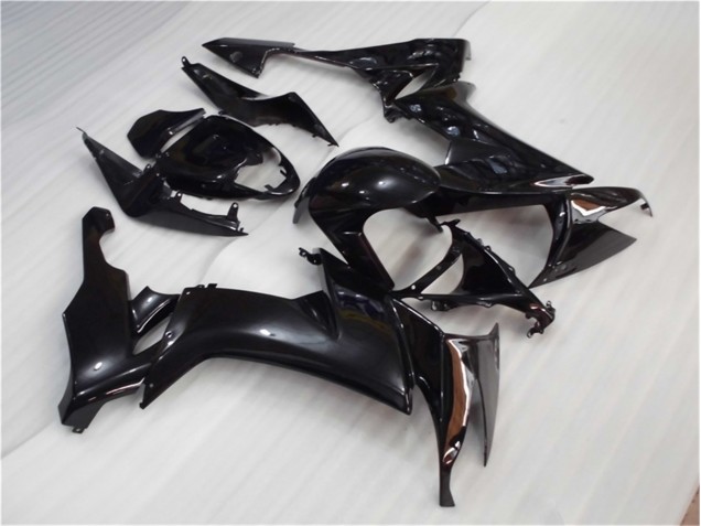 Glänzend Schwarz 08-10 ZX10R Motorrad Verkleidungen Glänzend Schwarz 08-10 ZX10R Motorrad Verkleidungen