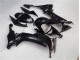 Glänzend Schwarz 08-10 ZX10R Motorrad Verkleidungen Glänzend Schwarz 08-10 ZX10R Motorrad Verkleidungen