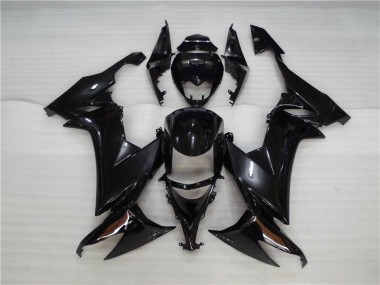 Glänzend Schwarz 08-10 ZX10R Motorrad Verkleidungen
