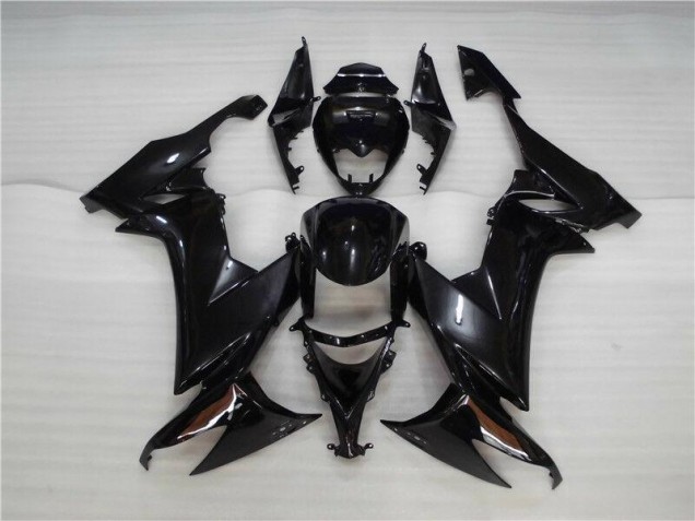 Glänzend Schwarz 08-10 ZX10R Motorrad Verkleidungen Glänzend Schwarz 08-10 ZX10R Motorrad Verkleidungen