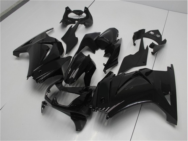 Glänzend Schwarz 08-12 EX250 Motorrad Verkleidung Glänzend Schwarz 08-12 EX250 Motorrad Verkleidung