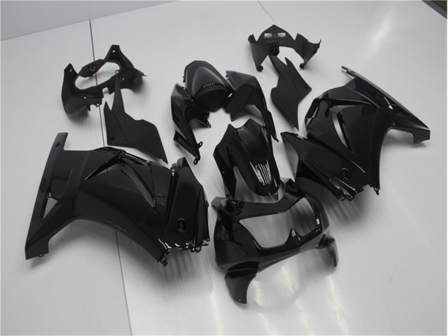 Glänzend Schwarz 08-12 EX250 Motorrad Verkleidung Glänzend Schwarz 08-12 EX250 Motorrad Verkleidung
