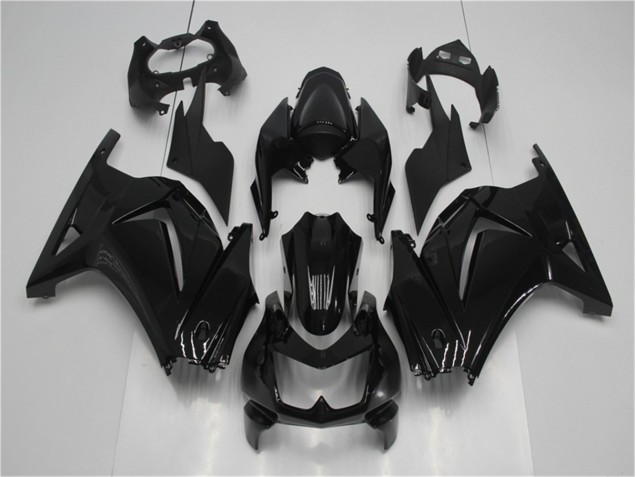Glänzend Schwarz 08-12 EX250 Motorrad Verkleidung Glänzend Schwarz 08-12 EX250 Motorrad Verkleidung