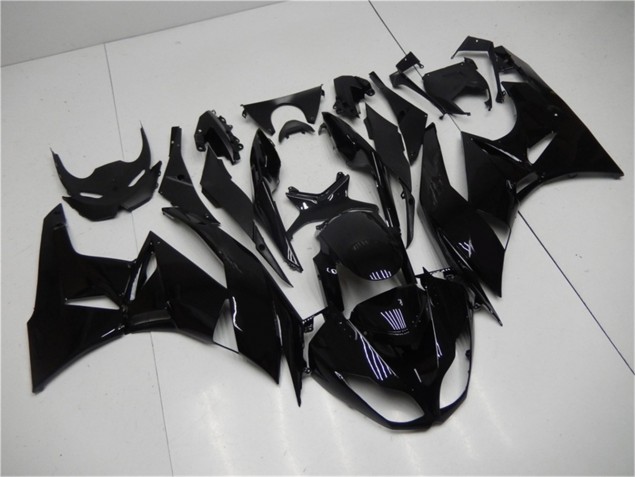 Glänzend Schwarz 09-12 ZX6R Motorrad Verkleidung Glänzend Schwarz 09-12 ZX6R Motorrad Verkleidung