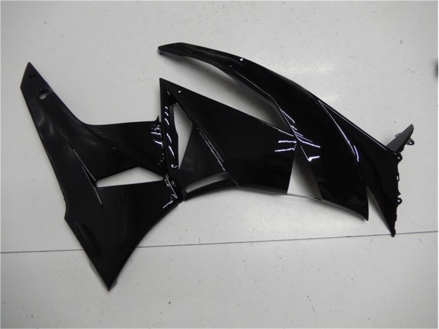 Glänzend Schwarz 09-12 ZX6R Motorrad Verkleidung Glänzend Schwarz 09-12 ZX6R Motorrad Verkleidung