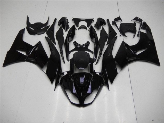 Glänzend Schwarz 09-12 ZX6R Motorrad Verkleidung Glänzend Schwarz 09-12 ZX6R Motorrad Verkleidung