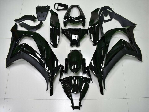 Glänzend Schwarz 11-15 ZX10R Motorrad Verkleidung Glänzend Schwarz 11-15 ZX10R Motorrad Verkleidung