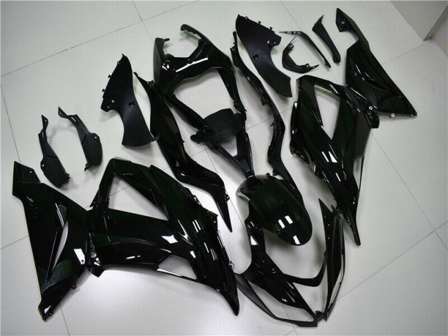 Glänzend Schwarz 13-18 ZX6R Motorrad Verkleidung
